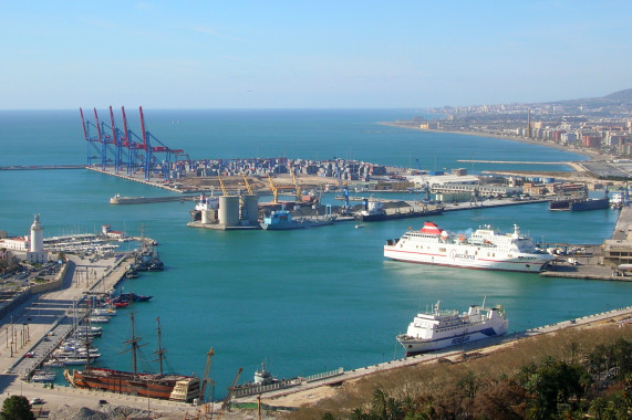 Hafen von Málaga Málaga