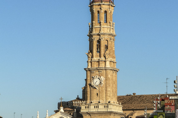 Kathedrale des Erlösers in seiner Offenbarung von Saragossa Saragossa