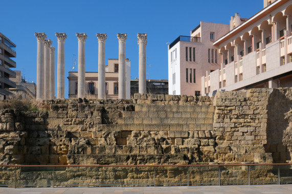 Templo romano calle Claudio Marcelo Córdoba