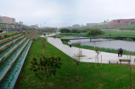 Parque de la vaguada de Las Llamas Santander