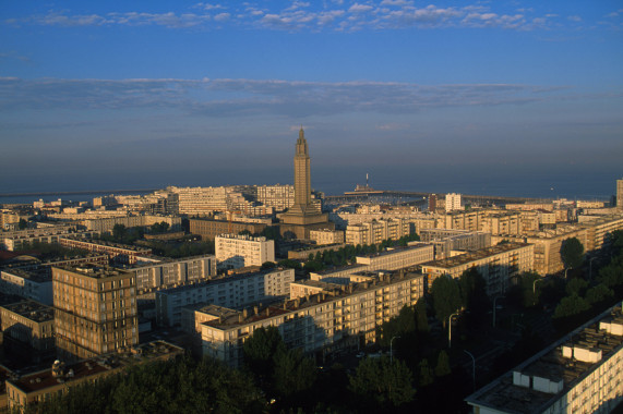 Wiederaufgebautes Zentrum von Le Havre Le Havre