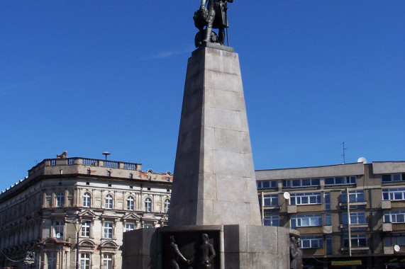 Pomnik Tadeusza Kościuszki w Łodzi Lodz