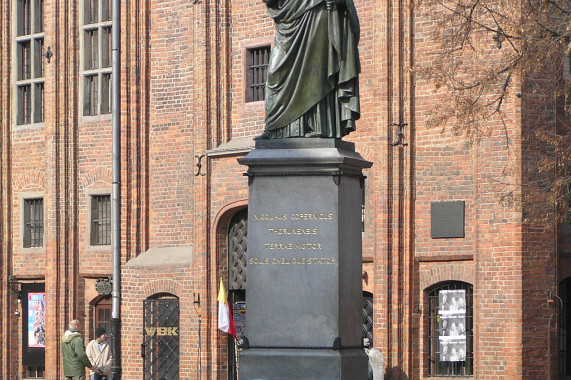 Nikolaus-Kopernikus-Denkmal in Toruń Thorn