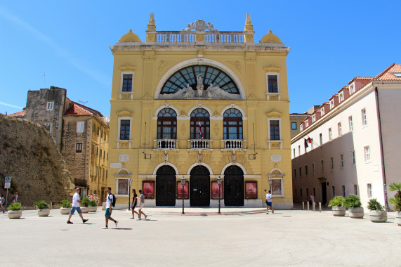 Croatian National Theatre in Split Split