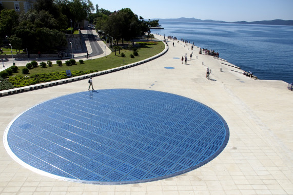 Gruß an die Sonne Zadar