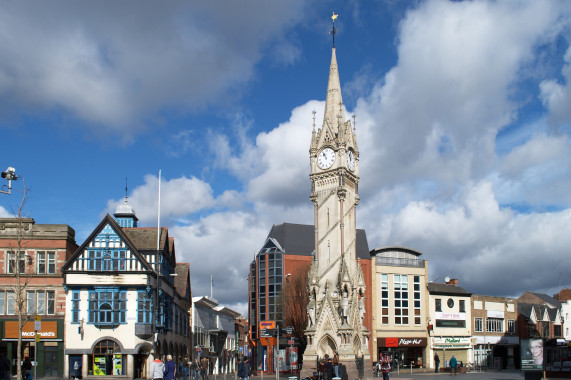 Haymarket Memorial Clock Tower Leicester