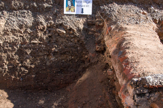 Exhumation of Richard III of England Leicester