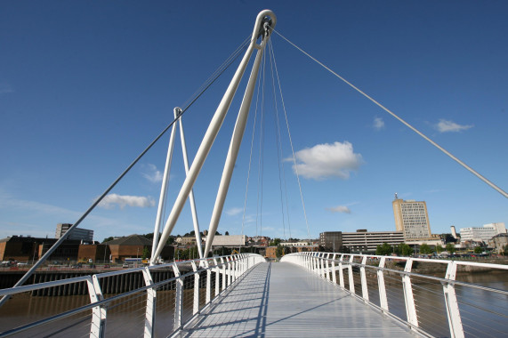 Newport City footbridge Newport