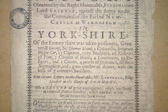 Capture of Wakefield Wakefield