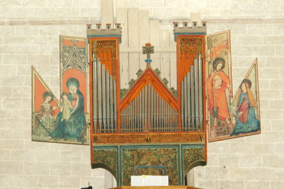 Orgel der Basilique de Valère Sitten