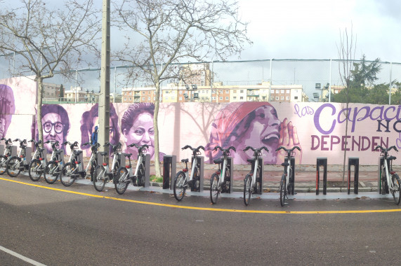 Mural feminista de la Concepción Ciudad Lineal