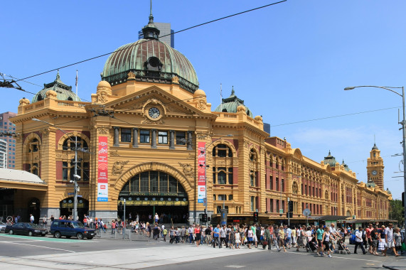 Bahnhof Melbourne Flinders Street Melbourne