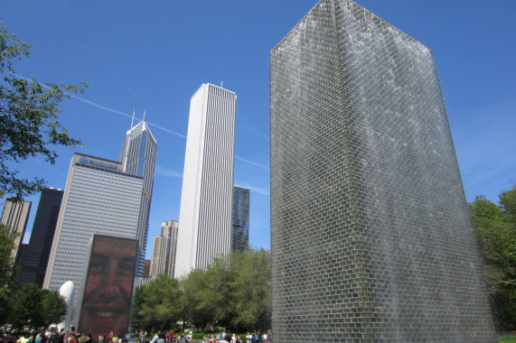 Crown Fountain Chicago