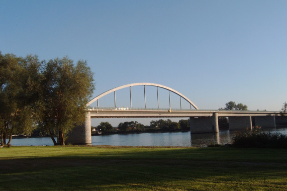 Donaubrücke Fischerdorf Deggendorf