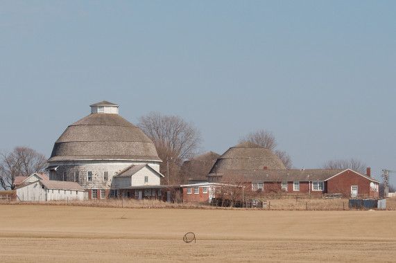 University of Illinois round barns Urbana