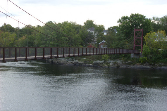 Androscoggin Swinging Bridge Brunswick