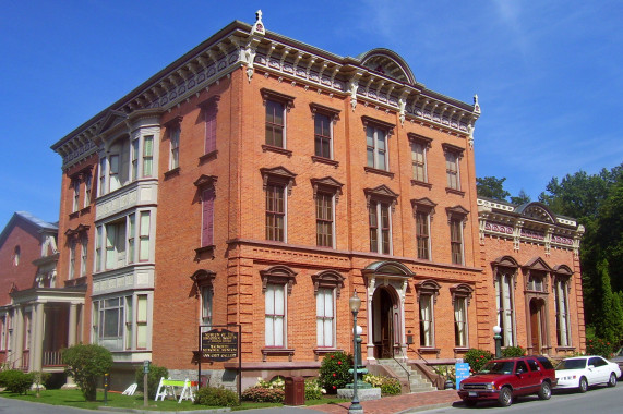 Canfield Casino and Congress Park Saratoga Springs