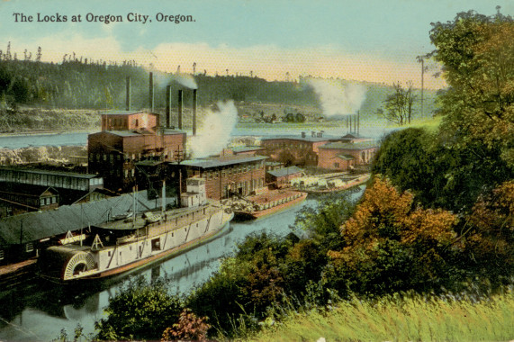 Willamette Falls Locks Oregon City