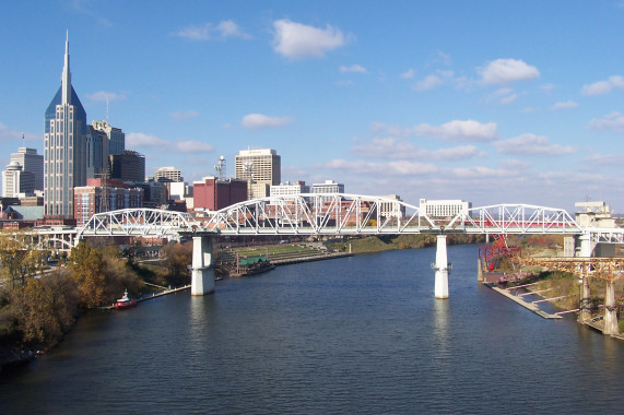 John Seigenthaler Pedestrian Bridge Nashville