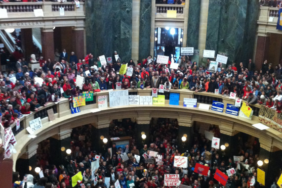 2011 Wisconsin protests Madison