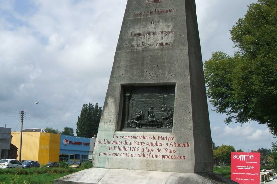 Monument La Barre Abbeville