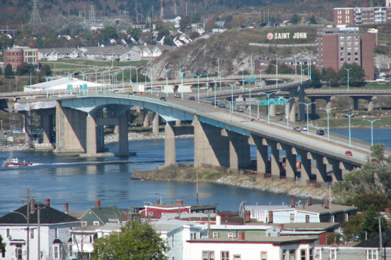 Saint John Harbour Bridge Saint John