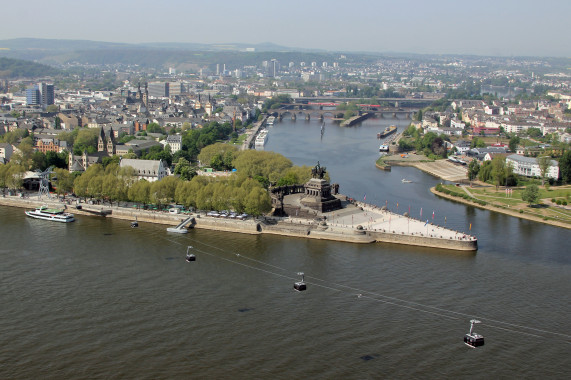 Kaiser-Wilhelm-Denkmal am Deutschen Eck Koblenz