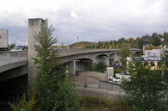 Bahnhofsbrücke Aue Aue