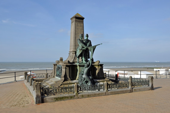 Denkmal für Lippens und De Bruyne Blankenberge