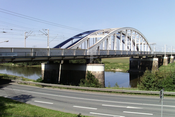 Elbebrücke Riesa (Eisenbahn) Riesa