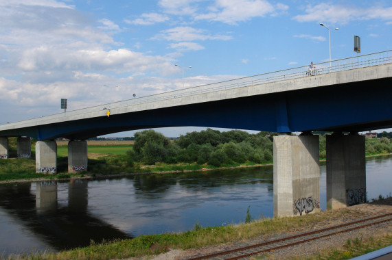 Elbebrücke Riesa (Straße) Riesa