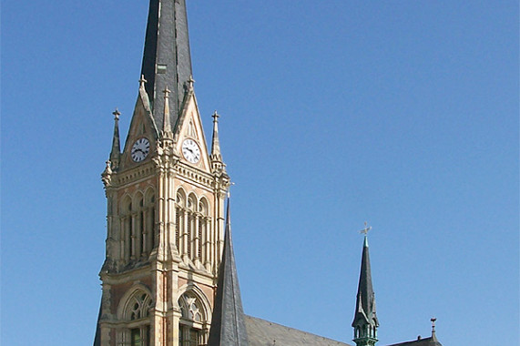 St. Petrikirche (Chemnitz), Evangelisch-Lutherische Kirche mit Kirchplatz Theaterplatz 3 Chemnitz