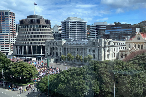 New Zealand Parliament Buildings Wellington