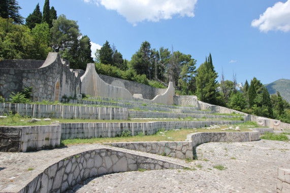 Partisan cemetery in Mostar Mostar